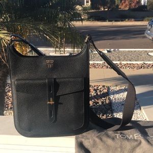 TOM FORD BLACK PURSE (never used)